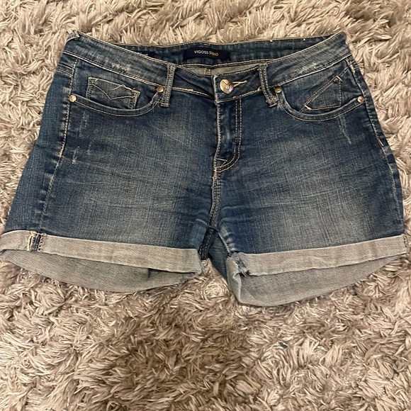 Vigoss Pants - Vigoss Studio Denim Shorts